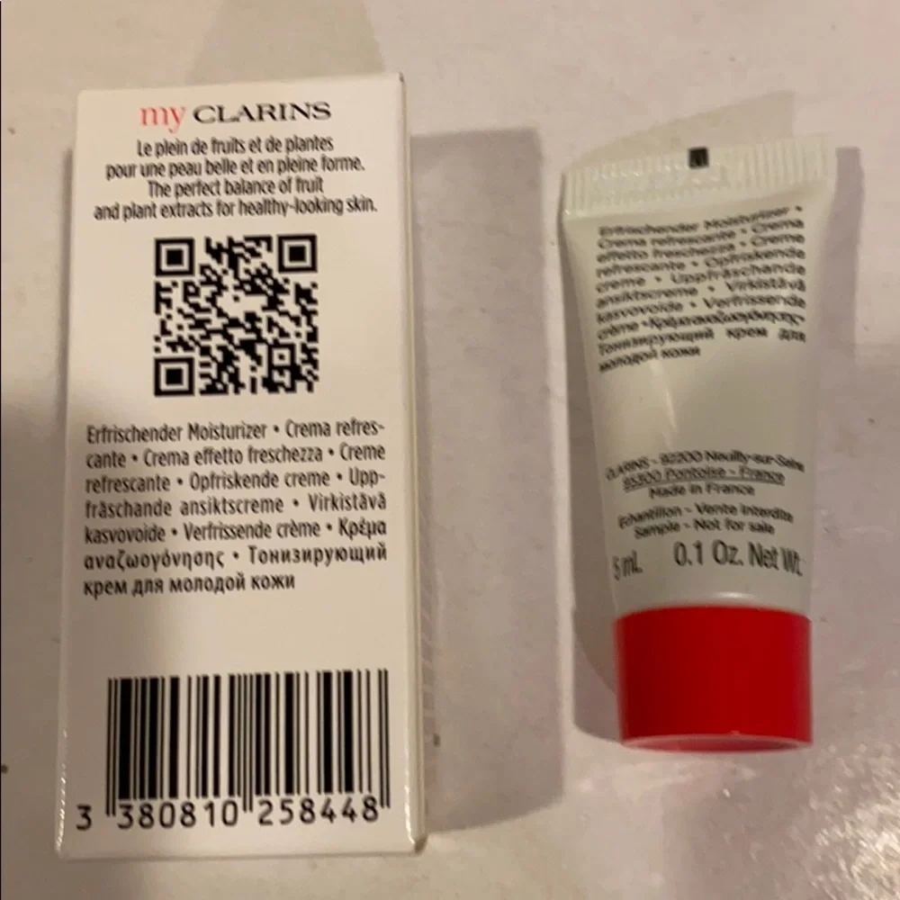 CLARINS RE-BOOST Hydrating Cream 0.1oz Travel Purse Fun Size